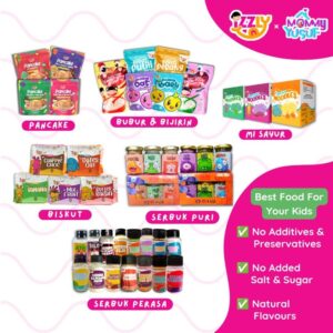 Baby Food Izzly Makanan Bayi 6 8 Bulan Bubur Baby Porridge Ready To Eat Food Halal Mushroom Seasoning Powder Baby Rice