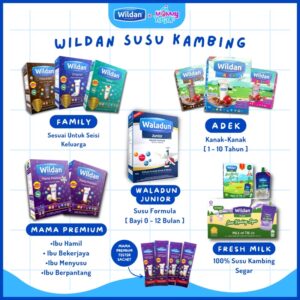 Wildan Susu Kambing Wildan Mama Premium Newborn Goat Milk Booster Susu Baby Susu Ibu Mengandung Pregnant Fresh Milk