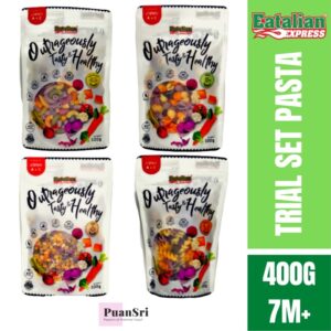 EATALIAN EXPRESS TRIAL SET PASTA BAYI BABY PASTA SAYUR VEGE BABY NATURAL PASTA MACARONI FUSILLI SHELL STAR BABY 7M