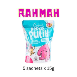 IZZLY BABY FOOD NATURAL LIMITED EDITION INSTANT WHITE RICE PORRIDGE BERAS PUTIH SEGERA BUBUR HALUS MAKANAN BAYI 6 BULAN