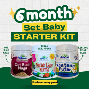 Kombo Adhwa Baby Food Ready To Eat Makanan Bayi Bubur Porridge Oatmeal Mashed Potato Kentang Putar Cheese Carbonara