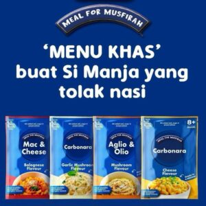 Meal For Musfirah Baby Food Instant Pasta Spaghetti Macaroni Sauce Bolognese Carbonara Mac Cheese Mushroom Aglio Olio