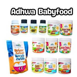 Adhwa BabyFood Bubur Makanan Bayi (6 Bulan+)