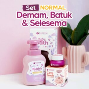 Tasneem Naturel CfBath & CfRub Set